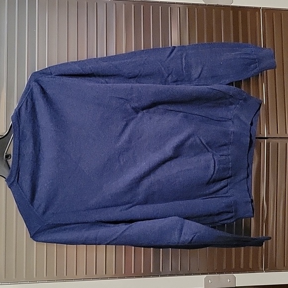 "346" Brooks Brothers Men's XL Blue sweater.  Supima 100% cotton! - Picture 3 of 4